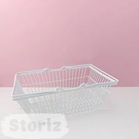 Корзинка 23,5х16х10, белый оптом
