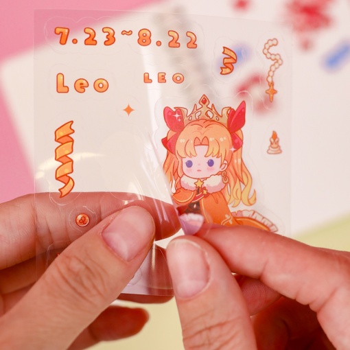 Набор наклеек "Girls zodiac" 100 листов.