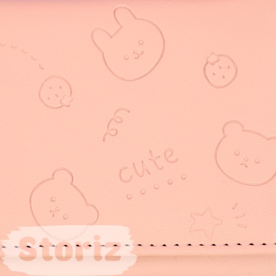 Мини-кошелек "Cute animals", розовый