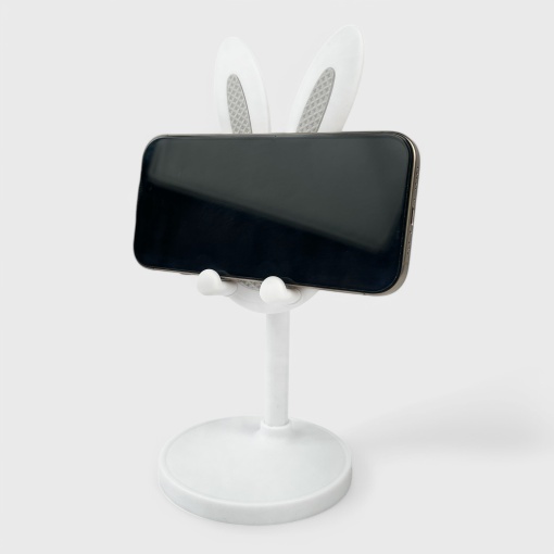 Подставка для телефона "Зайка" белый