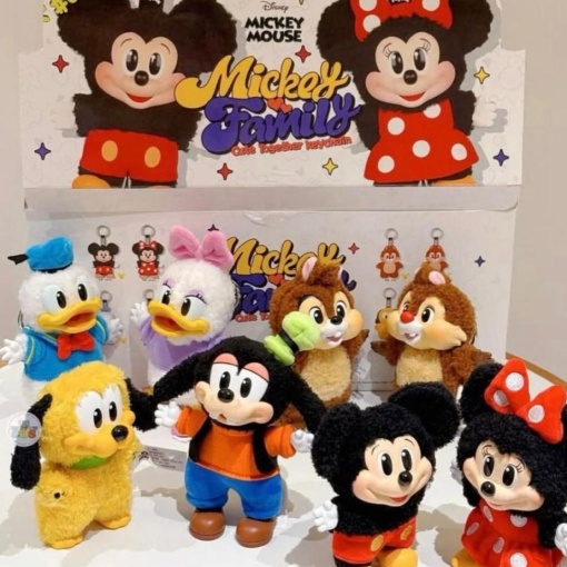 Набор мягких брелков Surprise PM "Mickey" family в асс-те 8шт