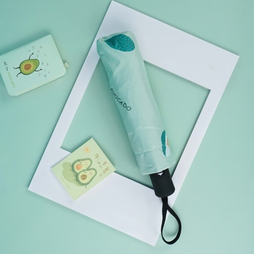 Зонт-автомат "Авокадо" зеленый