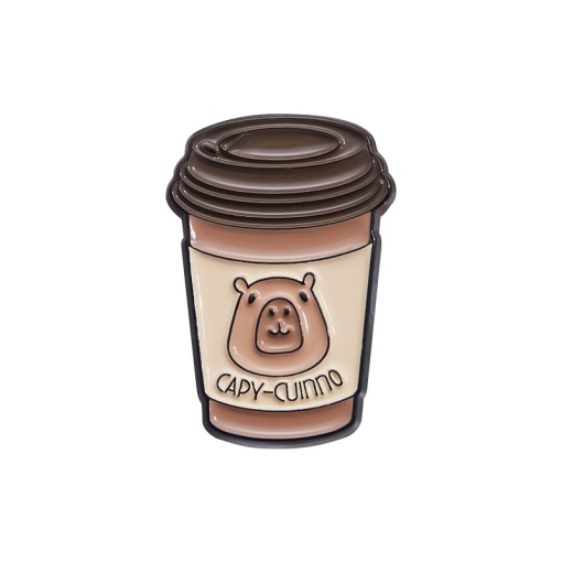 Значок-брошь "Capybara" capy-cuinno QHXZ155
