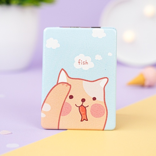 Складное зеркало "Eat fish dream"