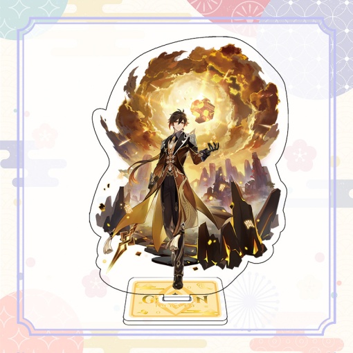 Фигурка акриловая "Genshin Impact" Чжун Ли №3 оптом