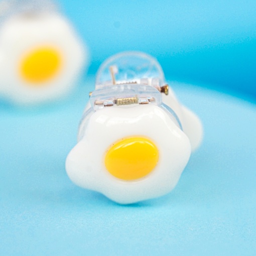 Заколка для волос "Яичница" A