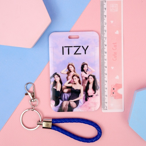 Чехол для карты "K-POP" ITZY №2, 11х7 см