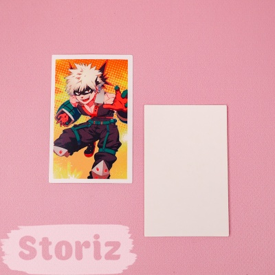 Набор картонных карточек "My Hero Academia № 3" 30шт.