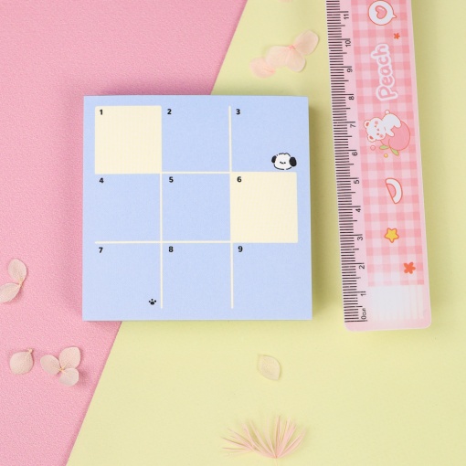 Набор стикеров для заметок "Квадраты" №11 (100 листов)