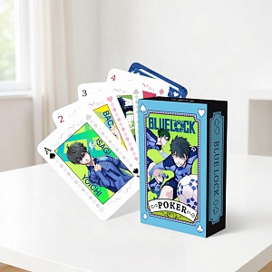 Игральные карты "Blue lock" 9526