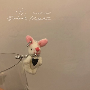 Серьга-кафф "Fashionable rabbit"