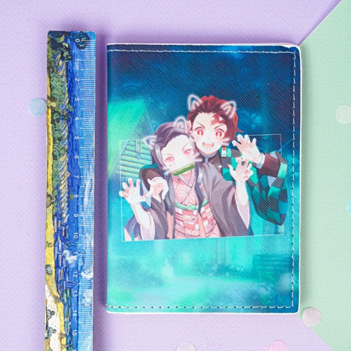 Обложка на паспорт "Demon Slayer" №6