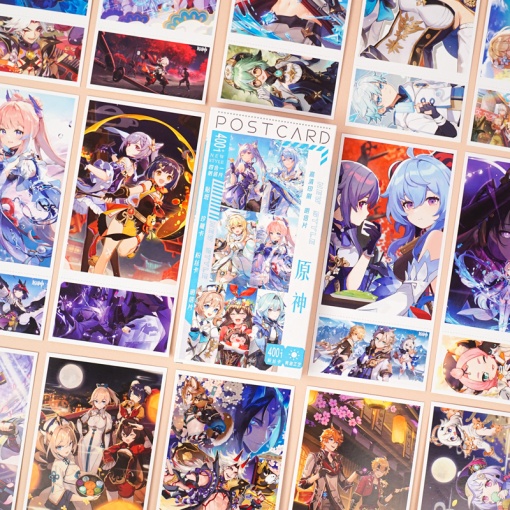Набор почтовых открыток "Genshin Impact" G