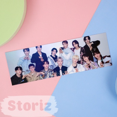 Закладка "K-POP" Seventeen 20х6,7см.