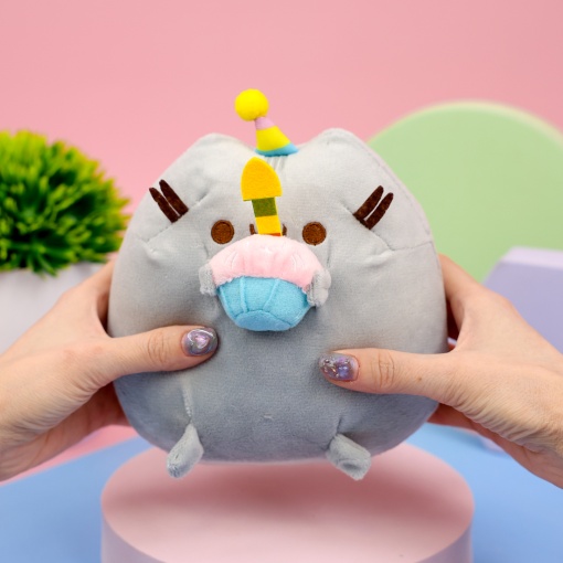 Мягкая игрушка "Пушин с тортиком", 15 см