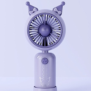 Вентилятор ручной "Cool Summer" с подставкой, Kuro