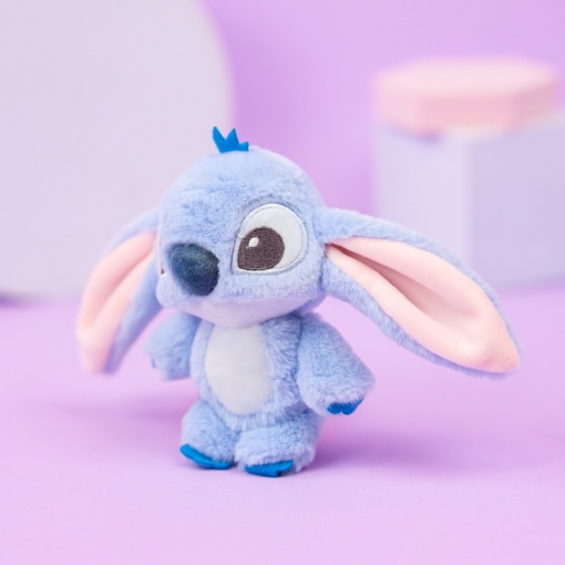 Мягкий брелок "Милый глазастик" голубой, 12см