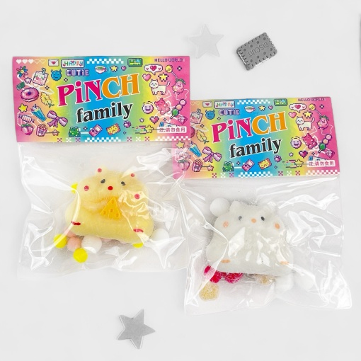 Антистресс "Хомяк" с сыром, белый