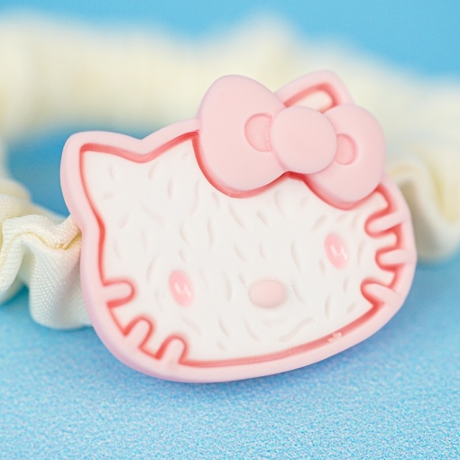 Резинка для волос "Kt" белый