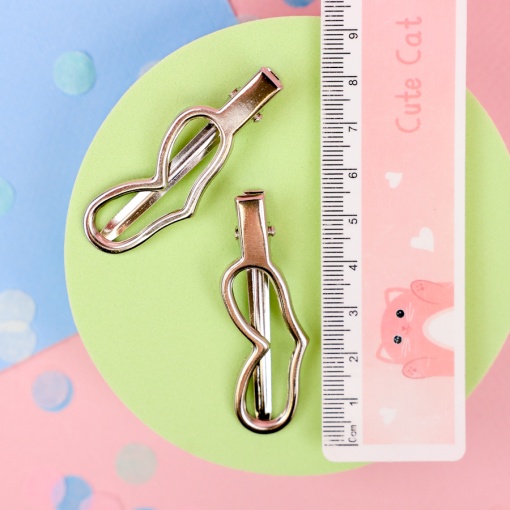 Набор заколок "Silver" Сердечко, 3 шт.