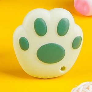 Канцелярский нож "Лапка" зеленый