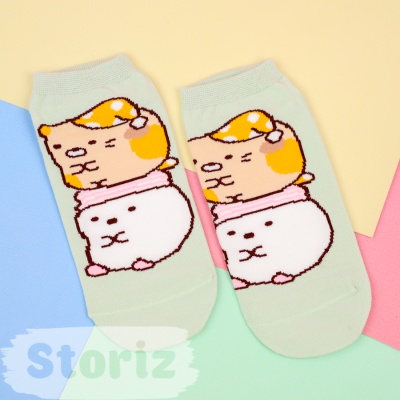 Мини-носочки "Sumikko Gurashi", в ассортименте, 1шт. р.37-39