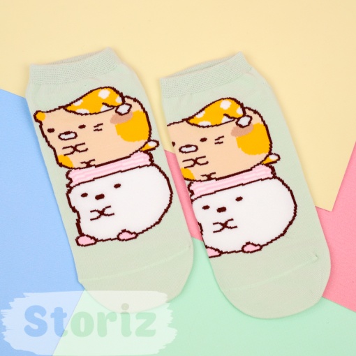 Мини-носочки "Sumikko Gurashi", в ассортименте, 1шт. р.37-39