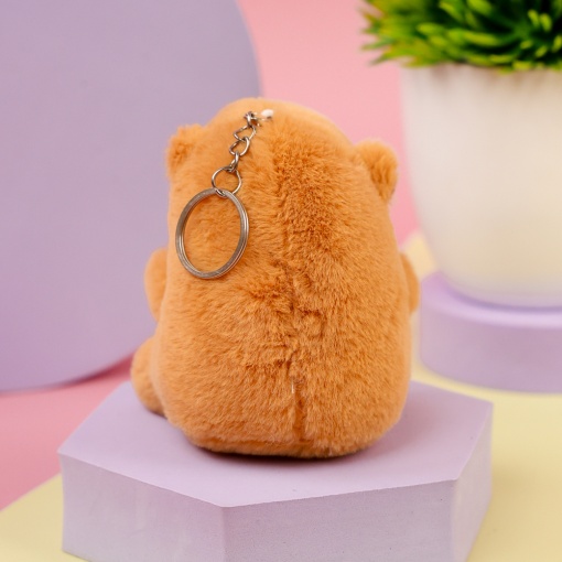 Мягкий брелок "Милая Капибара" 12 см