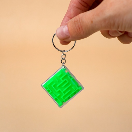 Брелок-головоломка "Лабиринт" в ассортименте 1шт