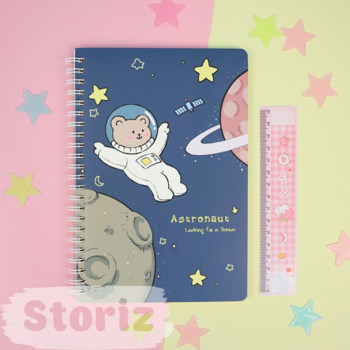 Блокнот "Astronaut" №1438, A5, в ассортименте 1 шт. 