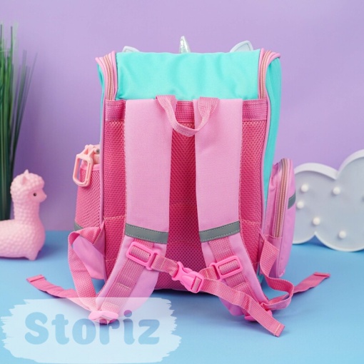 Рюкзак школьный "Cute unicorn" розовый