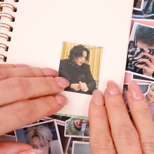 Наклейки для стикер бомбинга "K-Pop" SEVENTEEN (100 шт.)