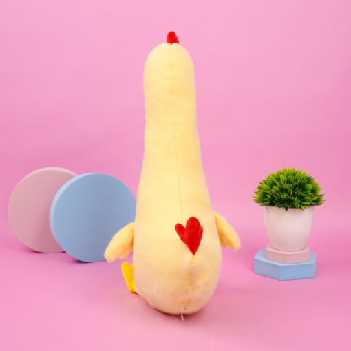 Мягкая игрушка "Курочка" желтый, 60см 