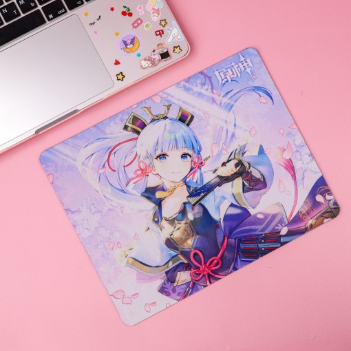 Коврик для мыши "Genshin Impact" Аяка, 25x20 см