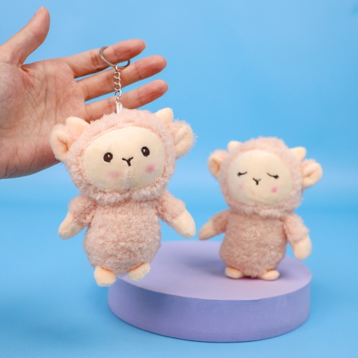 Мягкий брелок "Little Sheep" бежевый, 12см, в ассортименте 1 шт 