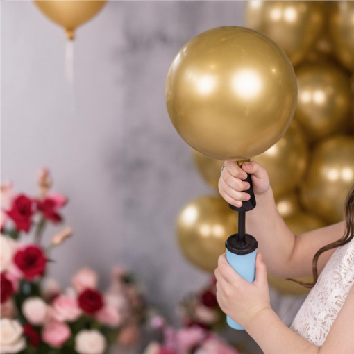 Набор шаров "Happy Birthday" gold оптом