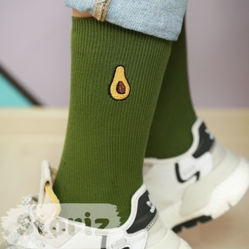 Носки "Fruit" зеленый, 37-40