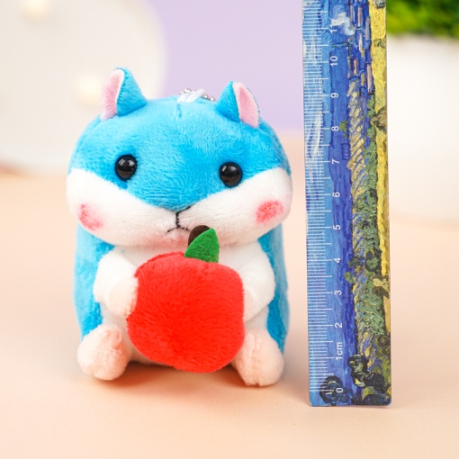 Мягкий брелок "Хомяк" 10 см