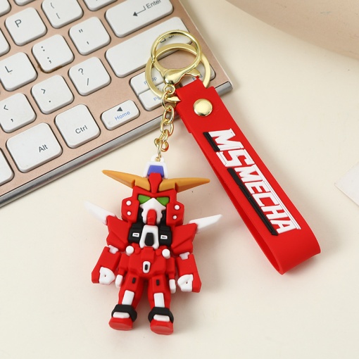 Брелок "Ms mecha" красный
