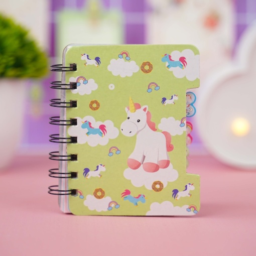 Блокнот на кольцах "Unicorn" B7