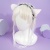 Ободок "Lolita Neko" белый с черной ленточкой