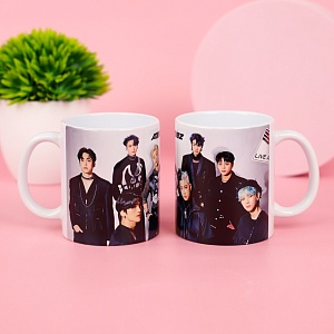Кружка "K-pop" Ateez 300 мл оптом со склада!