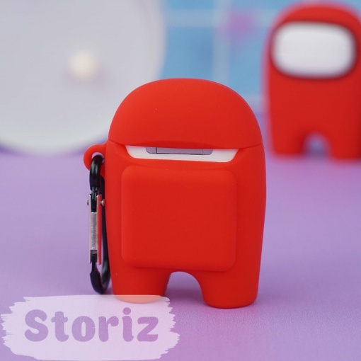 Чехол для AirPods Pro 3 "Among Us" красный