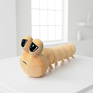 Мягкая игрушка "My pet alien pou" гусеница, 37см