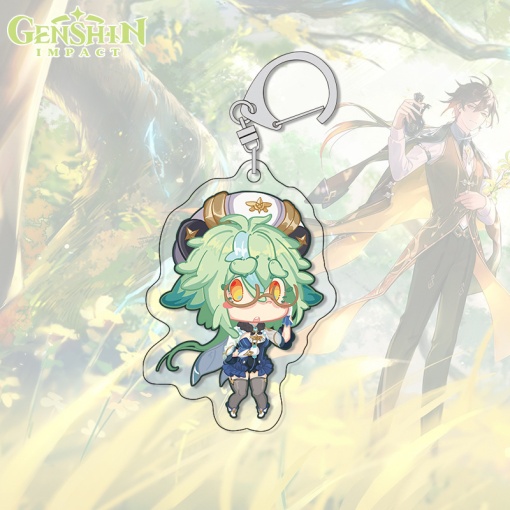 Брелок акриловый "Genshin Impact" Сахароза №84