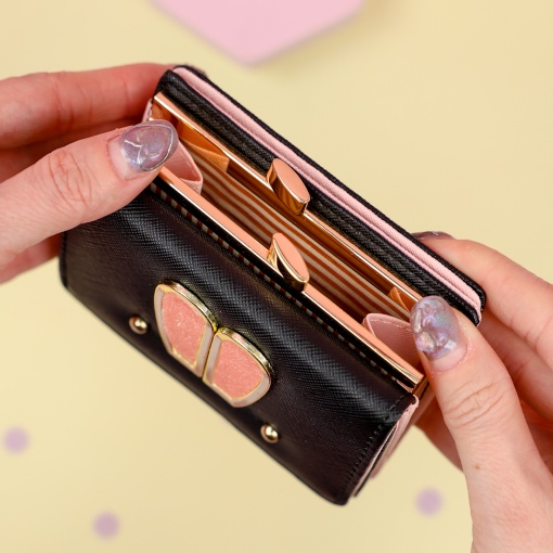 Мини-кошелек "Bunny" чёрный