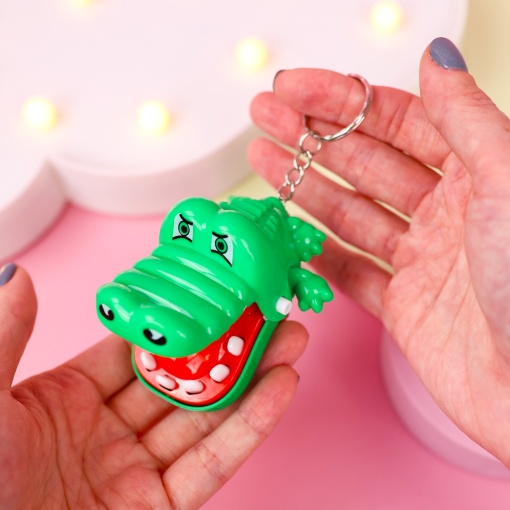 Брелок-антистресс "Крокодил"