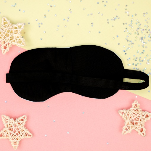 Маска для сна "Мишка" голубой