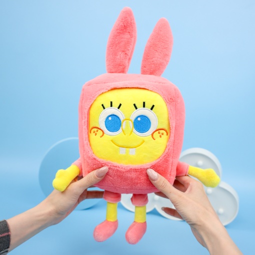 Мягкая игрушка "Губка" розовый, 23см