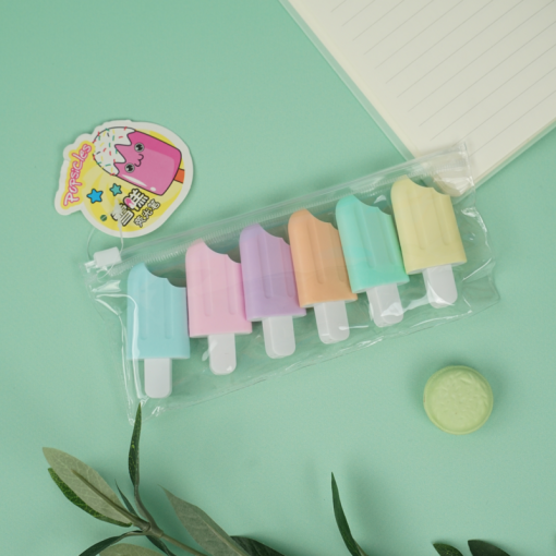 Набор маркеров "Мороженое" 6шт